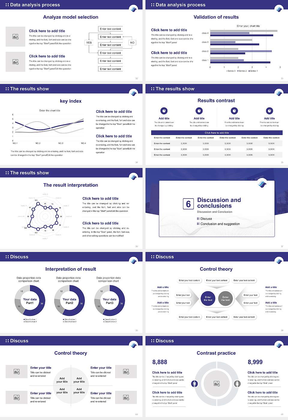 Niigata Sangyo University Graduation Thesis Defense PPT Template16:9 ratio PPT effect preview image5