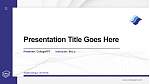 Niigata Sangyo University Thesis Proposal/Graduation Defense PPT Template