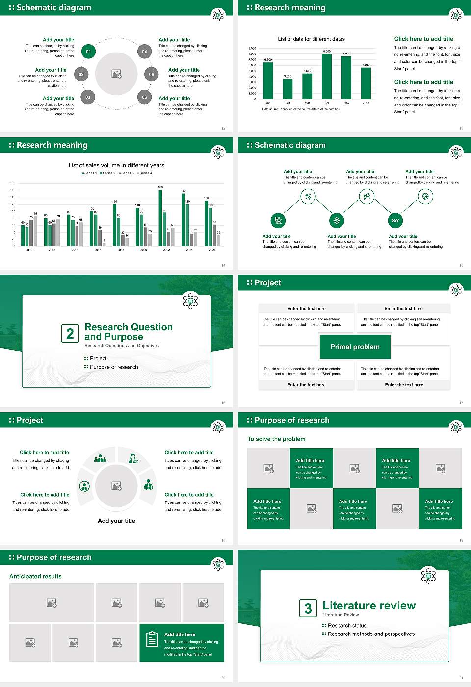 Niigata University Graduation Thesis Defense PPT Template16:9 ratio PPT effect preview image3