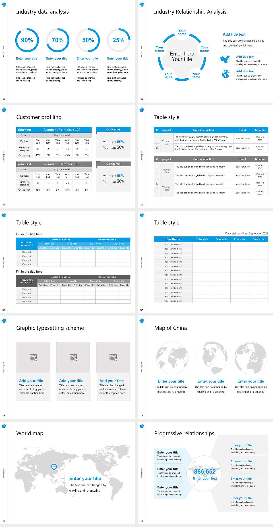 Nara University of Education Competition/Entrepreneurship Contest PPT Template4:3 ratio PPT effect preview image5
