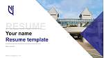 Nara University Resume PPT Template