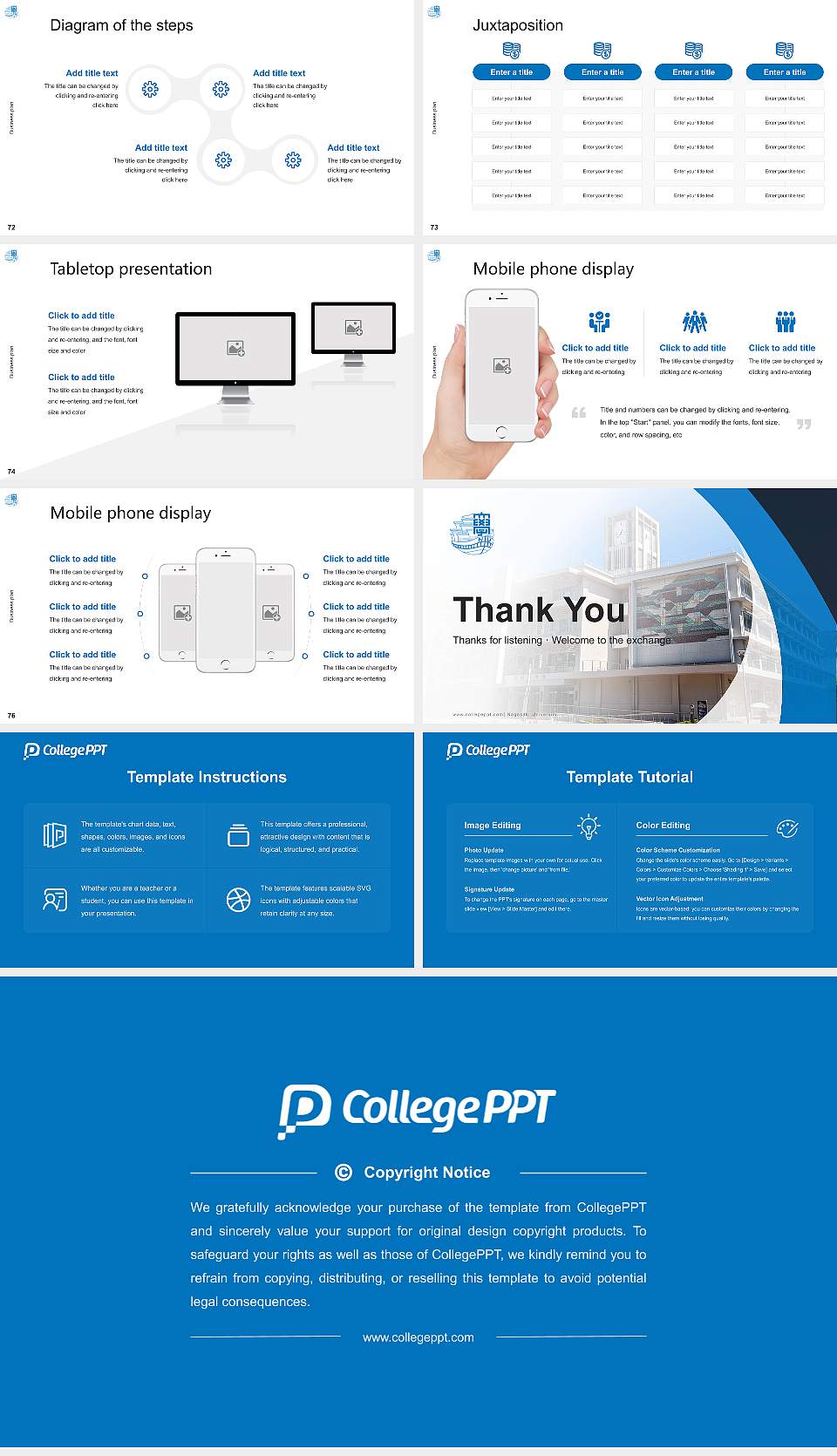 Nagasaki University Competition/Entrepreneurship Contest PPT Template16:9 ratio PPT effect preview image9