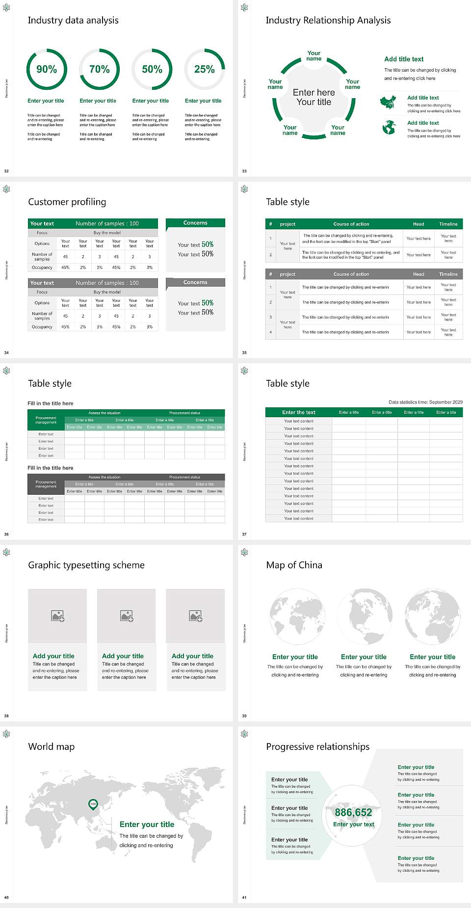 Niigata University Competition/Entrepreneurship Contest PPT Template4:3 ratio PPT effect preview image5