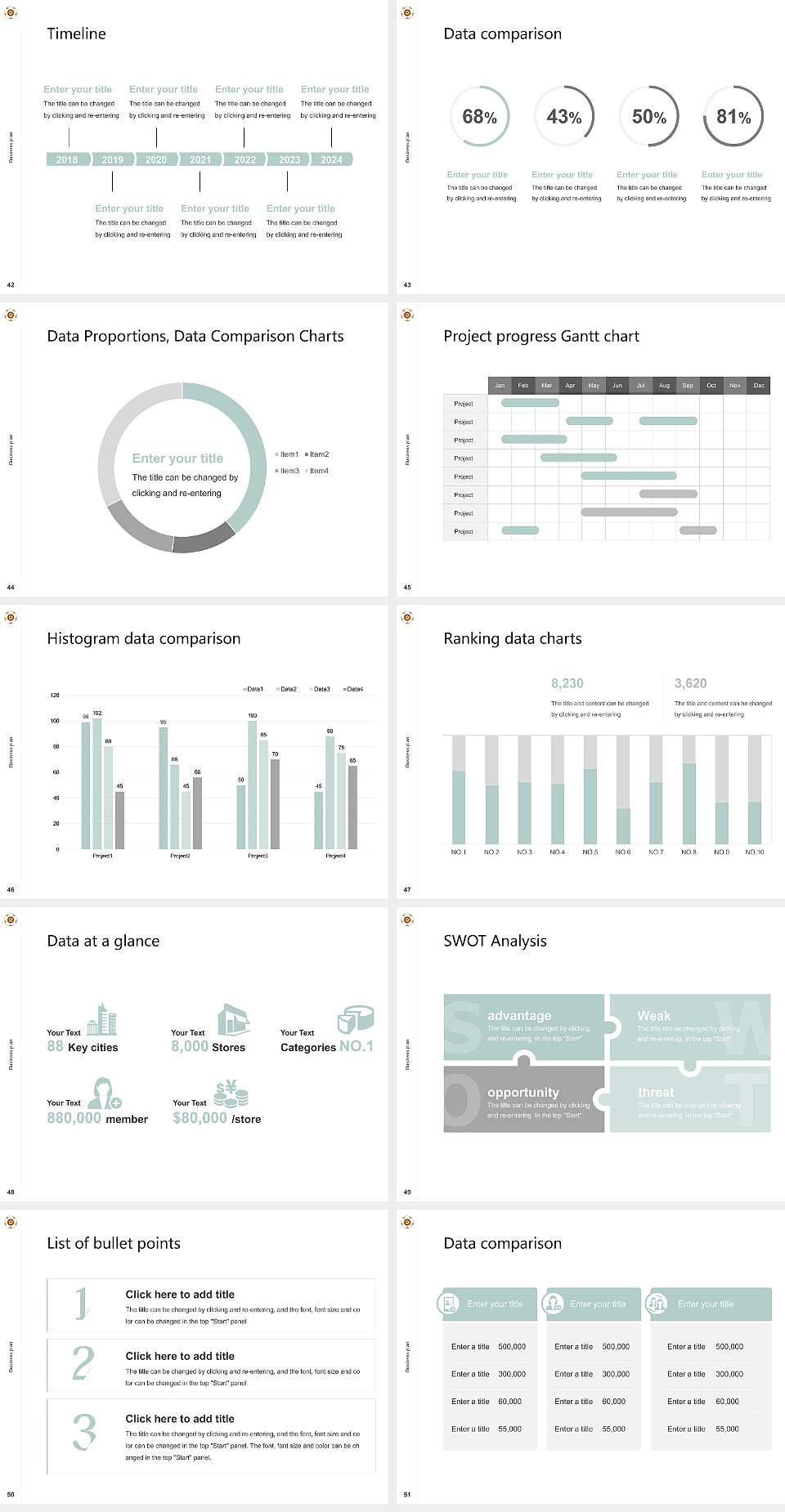 Nara Women’s University Competition/Entrepreneurship Contest PPT Template4:3 ratio PPT effect preview image6