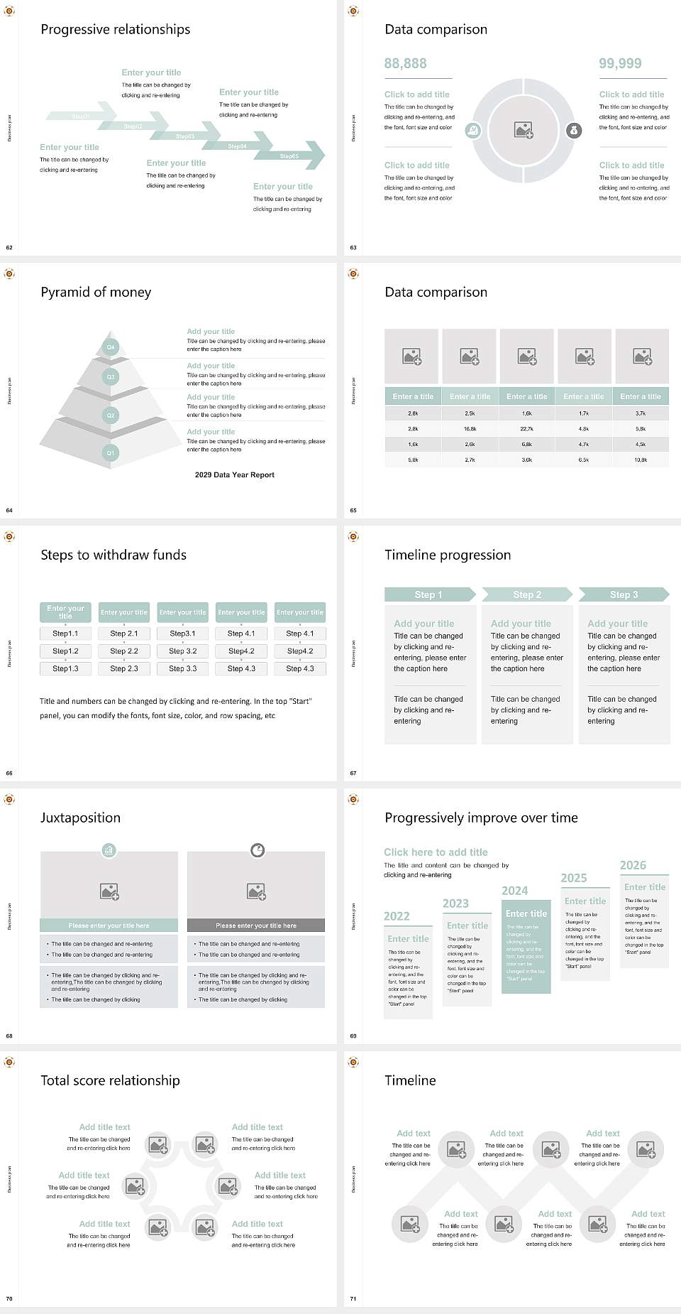 Nara Women’s University Competition/Entrepreneurship Contest PPT Template4:3 ratio PPT effect preview image8