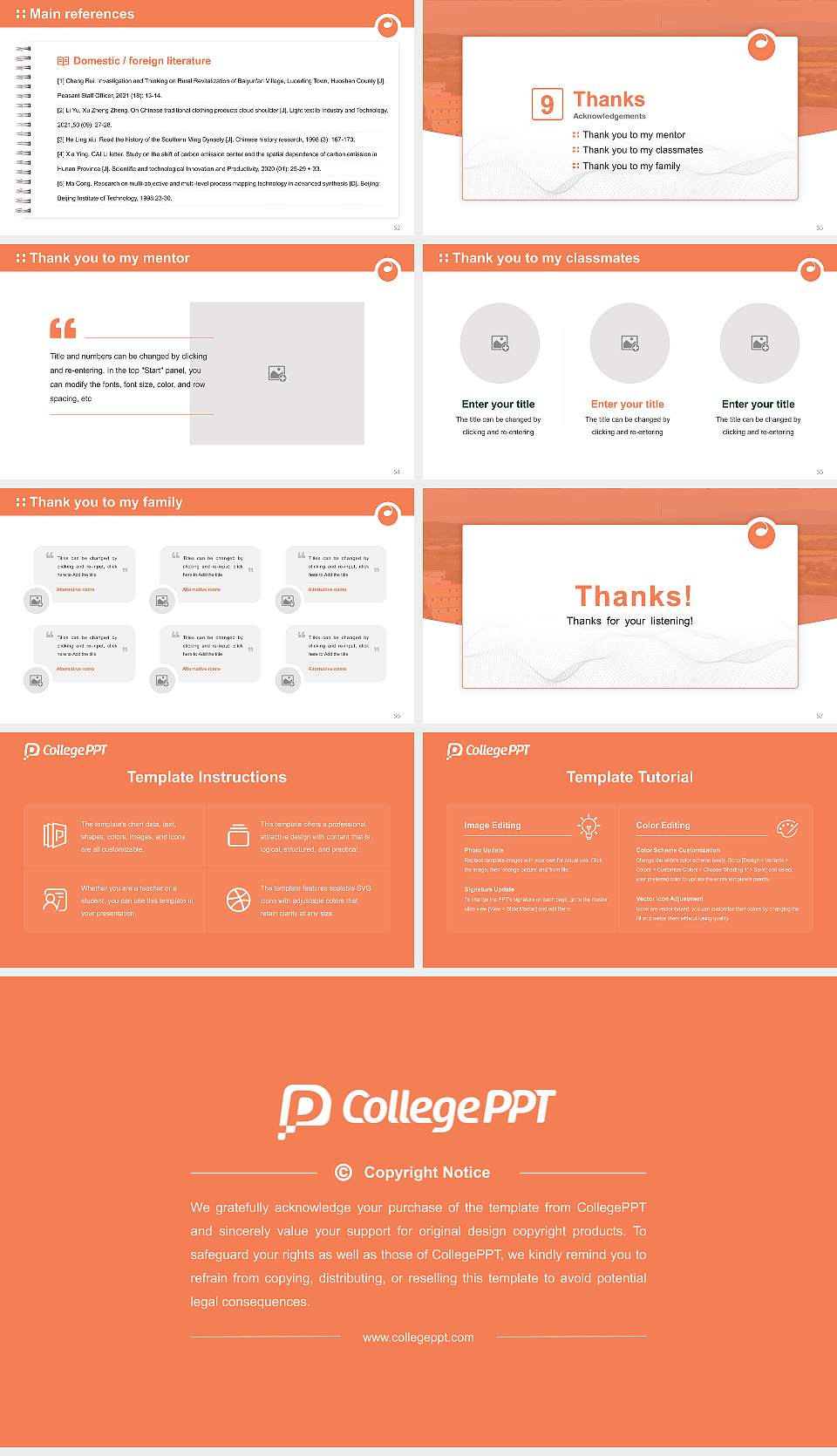 Niigata Agro-Food University Graduation Thesis Defense PPT Template16:9 ratio PPT effect preview image7