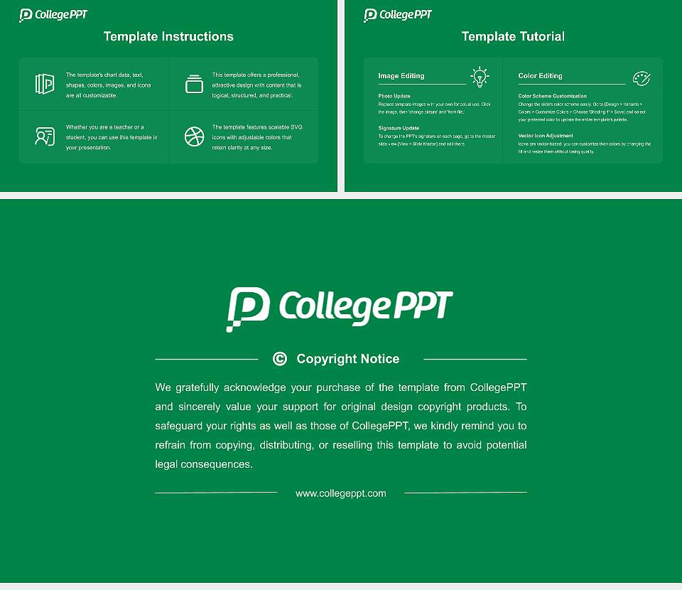 Nihon Pharmaceutical University Course/Courseware Creation PPT Template16:9 ratio PPT effect preview image5