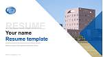 Niigata University of International and Information Studies Resume PPT Template