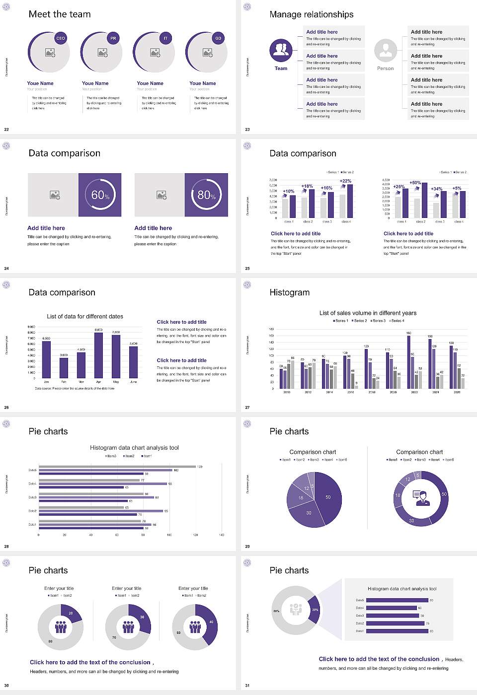 Yasuda Women’s University Competition/Entrepreneurship Contest PPT Template16:9 ratio PPT effect preview image4