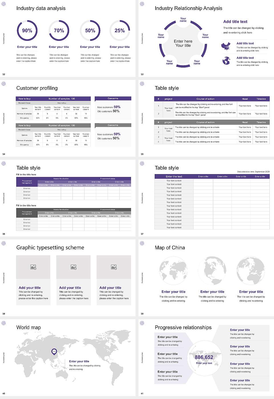 Yasuda Women’s University Competition/Entrepreneurship Contest PPT Template16:9 ratio PPT effect preview image5
