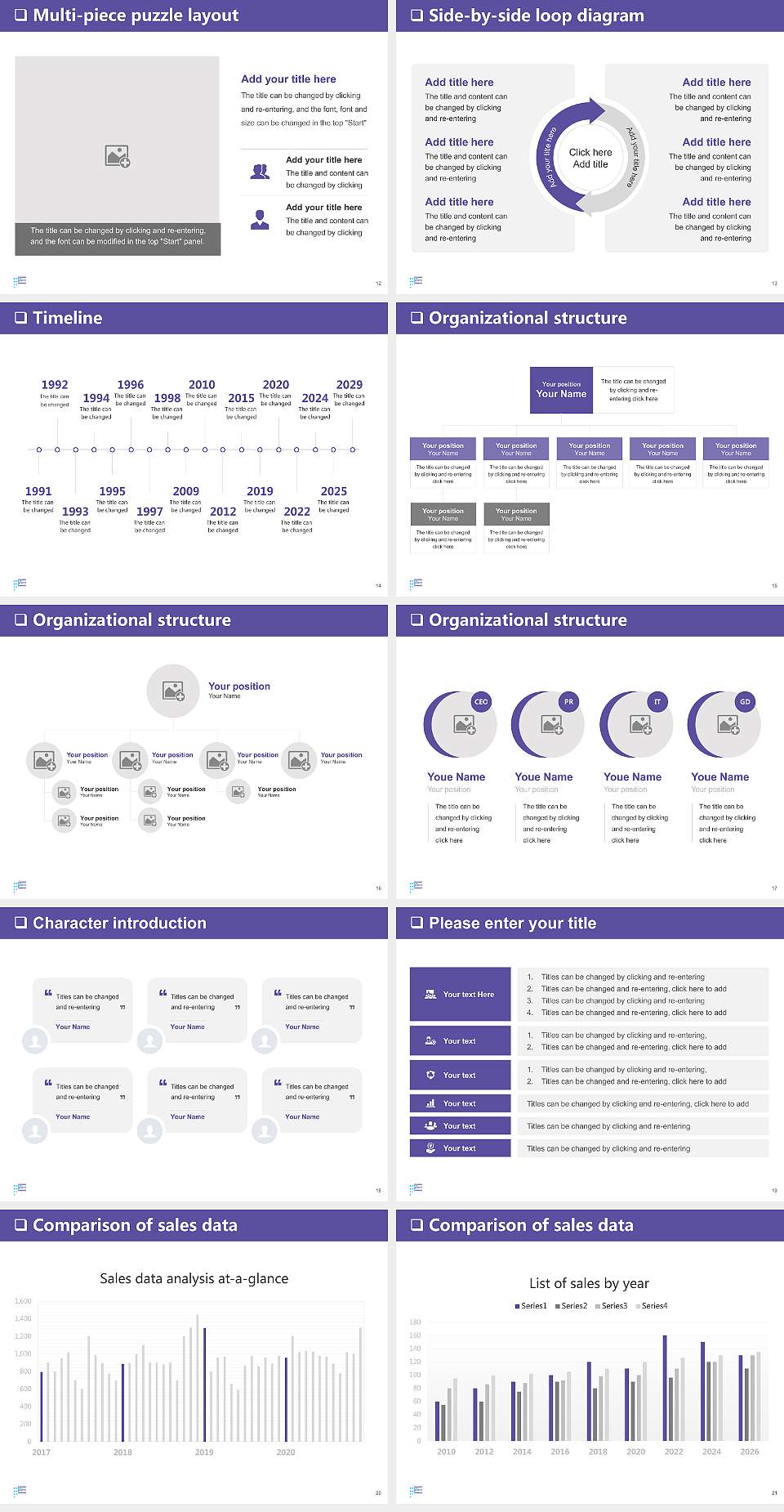 Yokohama College of Commerce General PPT Template4:3 ratio PPT effect preview image3
