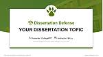 Yamazaki University of Animal Health Technology Graduation Thesis Defense PPT Template