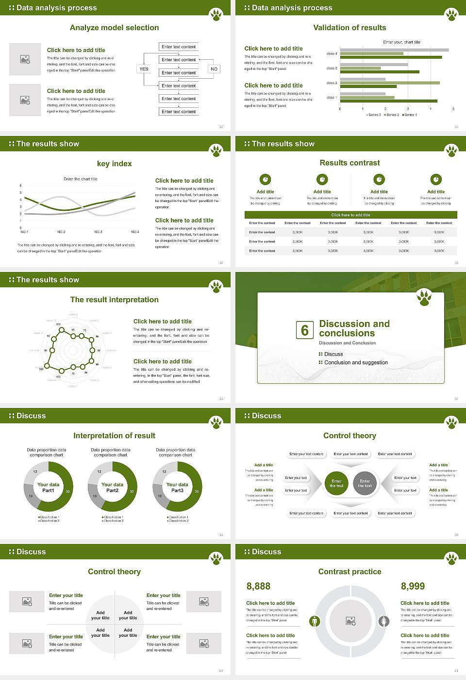 Yamazaki University of Animal Health Technology Graduation Thesis Defense PPT Template16:9 ratio PPT effect preview image5