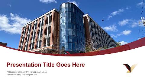 Yamato University Course/Courseware Creation PPT Template