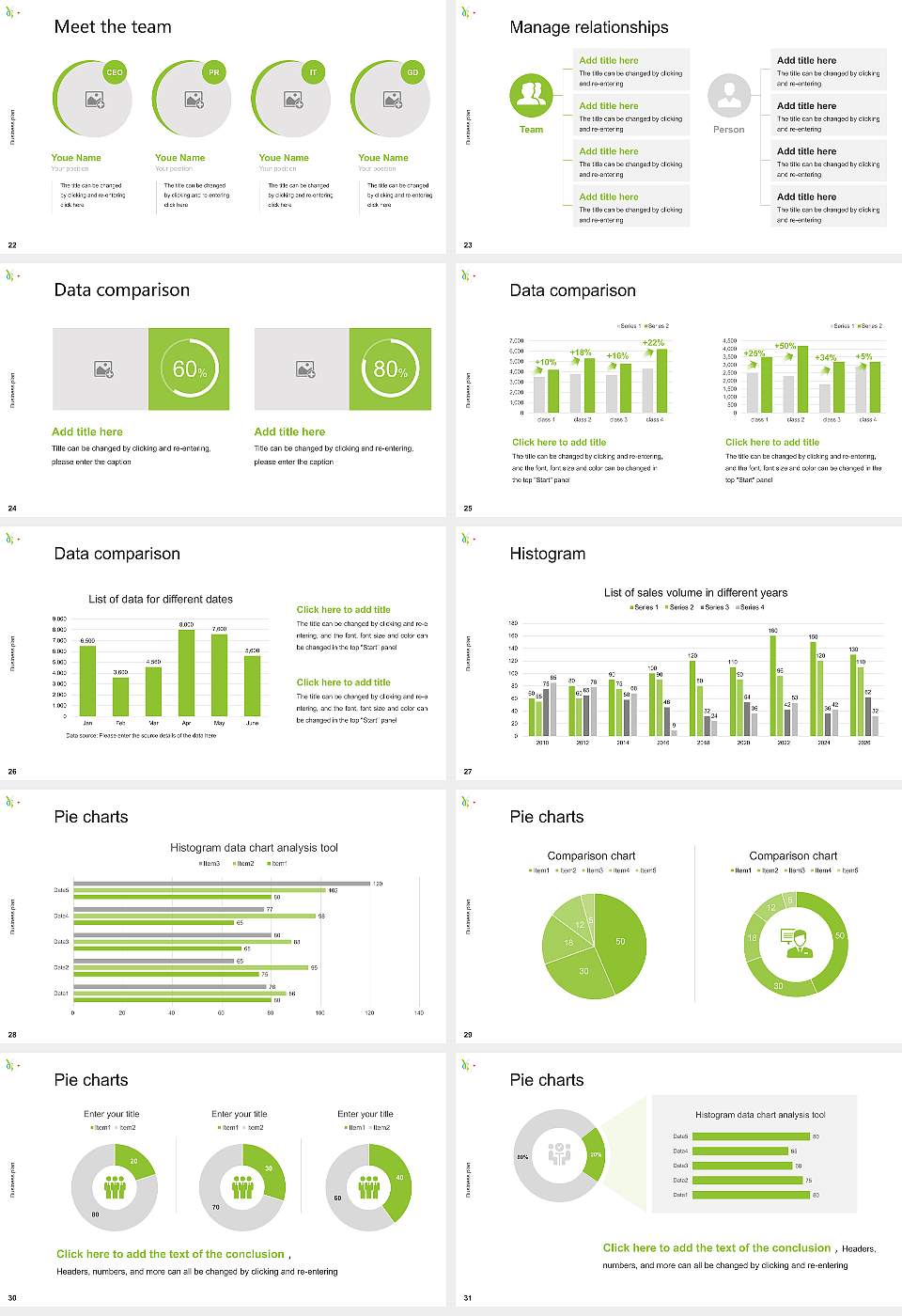 Yokohama City University Competition/Entrepreneurship Contest PPT Template16:9 ratio PPT effect preview image4