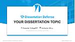 Yokohama University of Art and Design Graduation Thesis Defense PPT Template