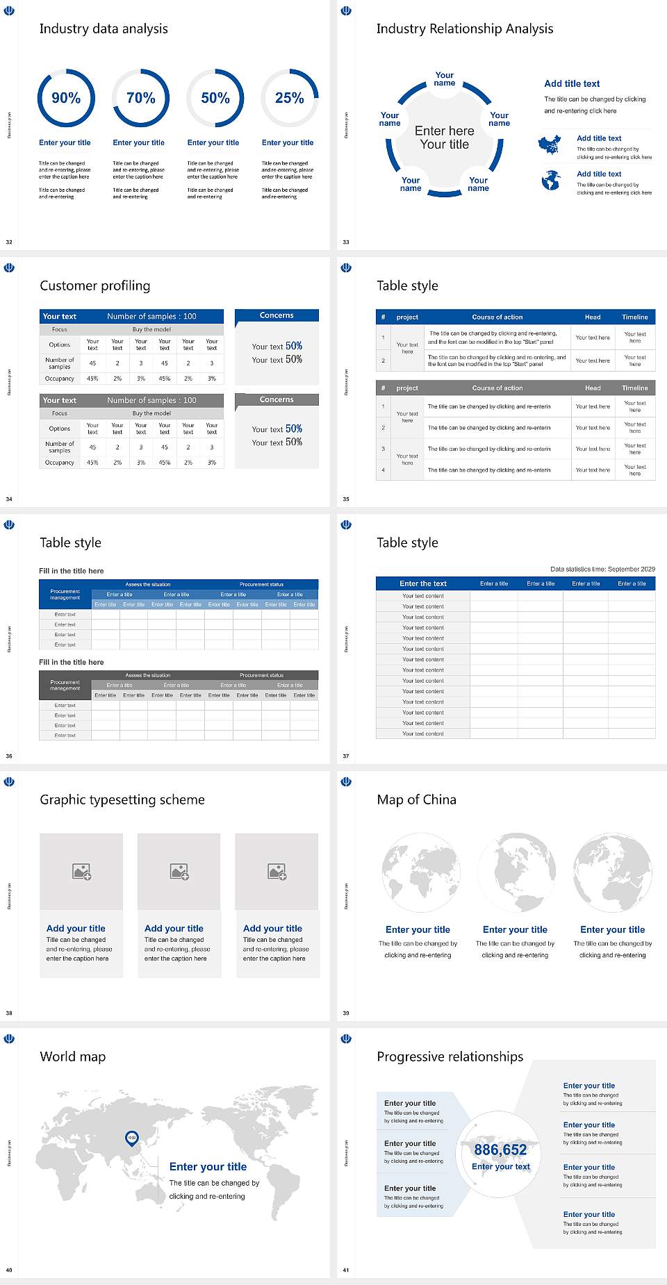 Yamanashi Prefectural University Competition/Entrepreneurship Contest PPT Template4:3 ratio PPT effect preview image5