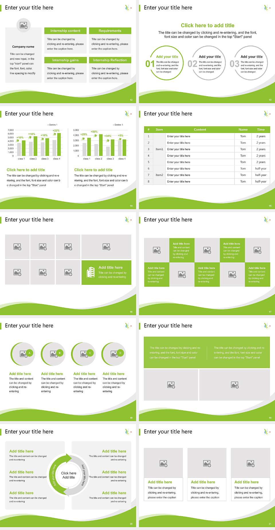 Yokohama City University Lecture Sharing and Networking Event PPT Template4:3 ratio PPT effect preview image3