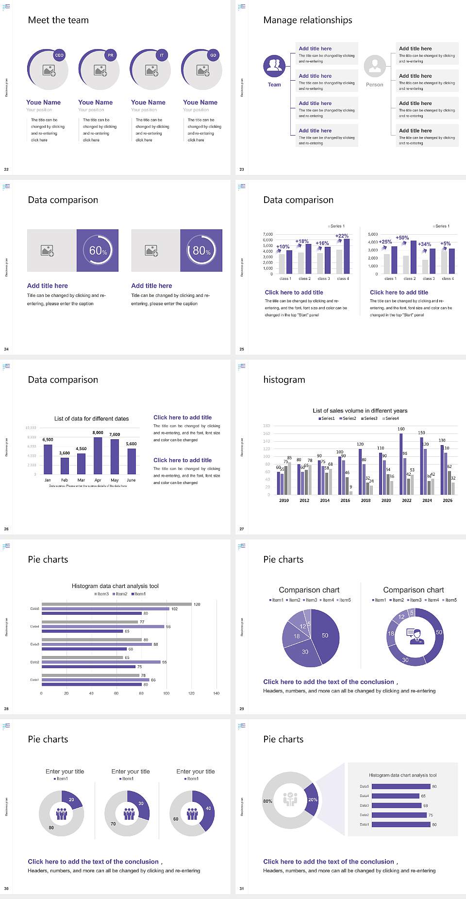 Yokohama College of Commerce Competition/Entrepreneurship Contest PPT Template4:3 ratio PPT effect preview image4