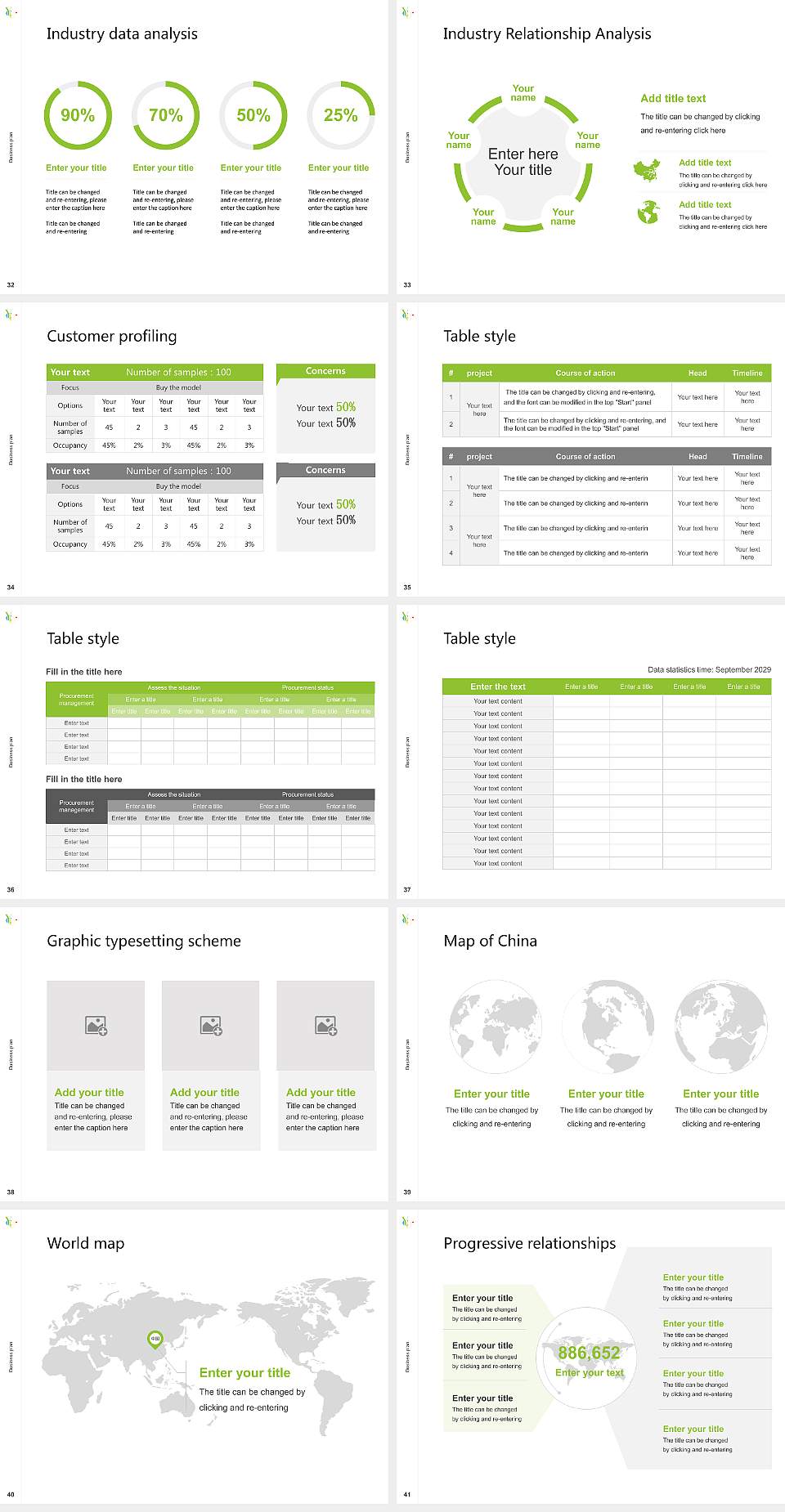 Yokohama City University Competition/Entrepreneurship Contest PPT Template4:3 ratio PPT effect preview image5