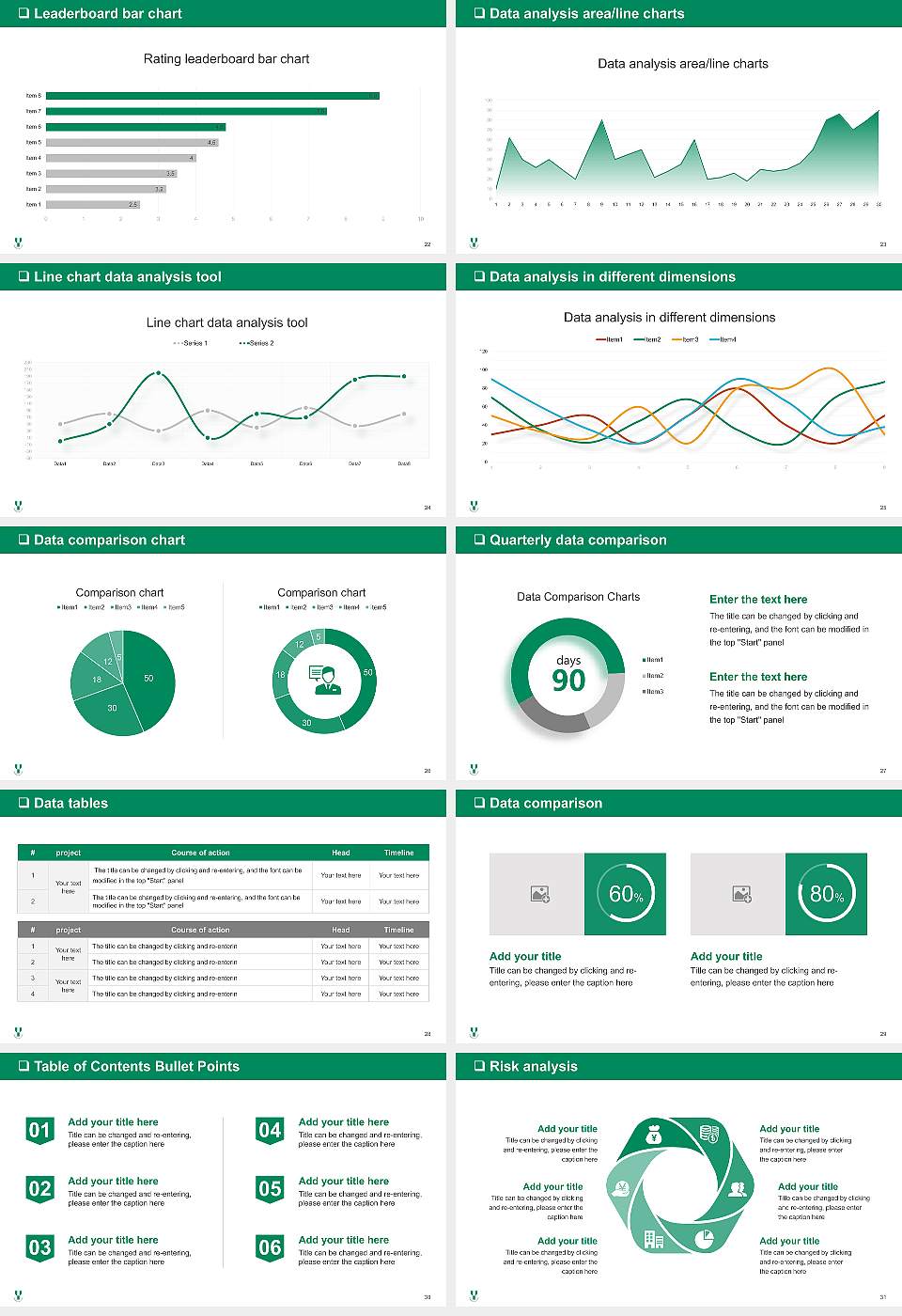 Yokkaichi University General PPT Template16:9 ratio PPT effect preview image4