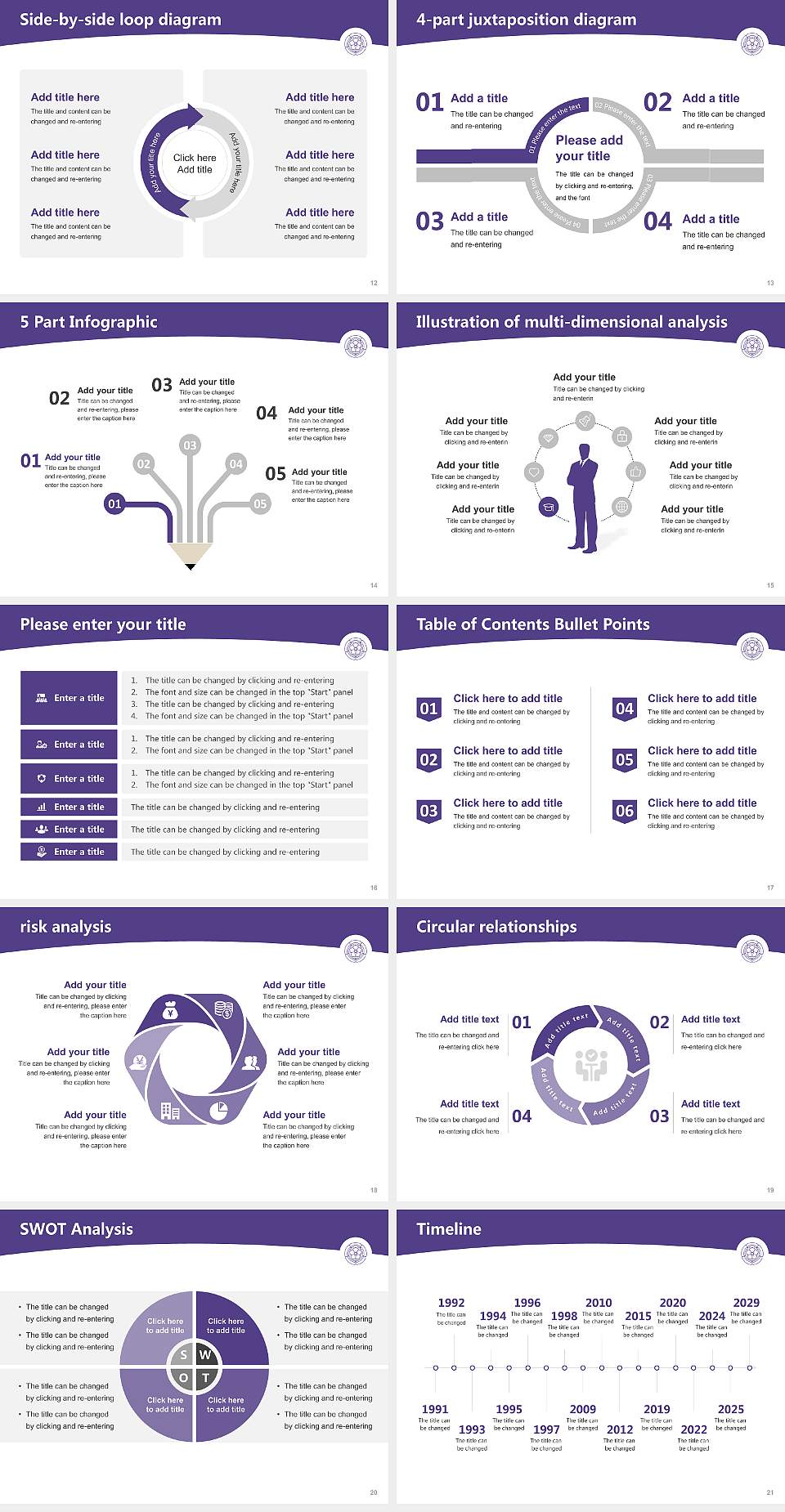 Yasuda Women’s University Academic Presentation/Research Findings Report PPT Template4:3 ratio PPT effect preview image3