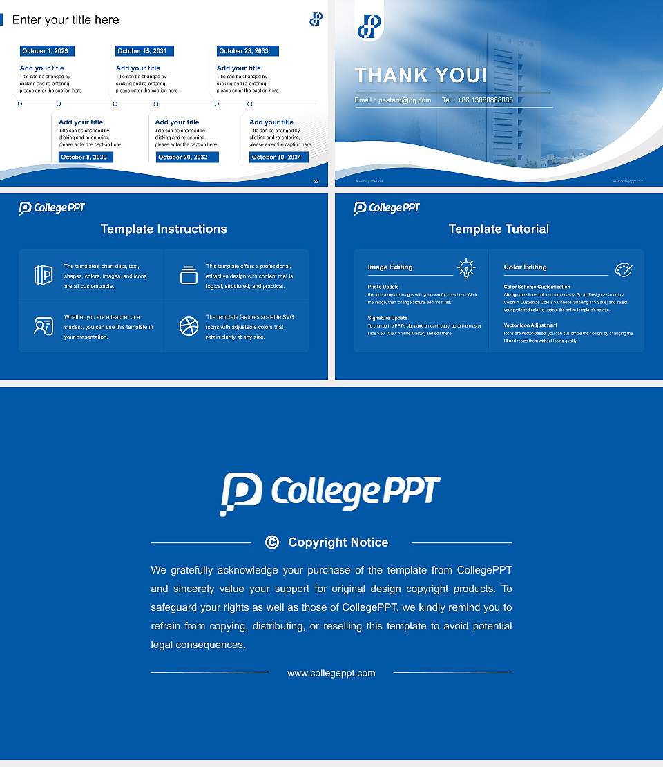 University of Fukui Lecture Sharing and Networking Event PPT Template16:9 ratio PPT effect preview image4