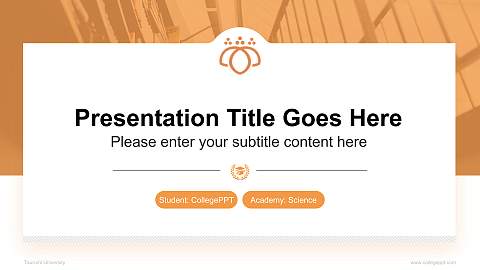Tsurumi University National Scholarship Defense PPT Template