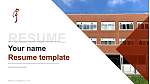 Utsunomiya University Resume Templat PPT