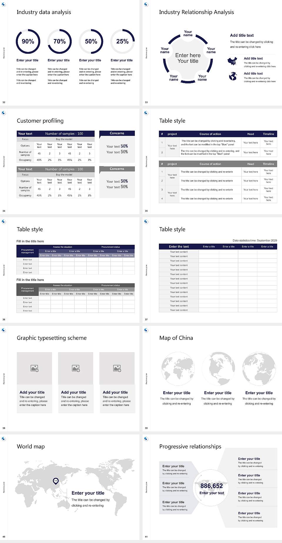 Toyo University Competition/Entrepreneurship Contest PPT Template4:3 ratio PPT effect preview image5