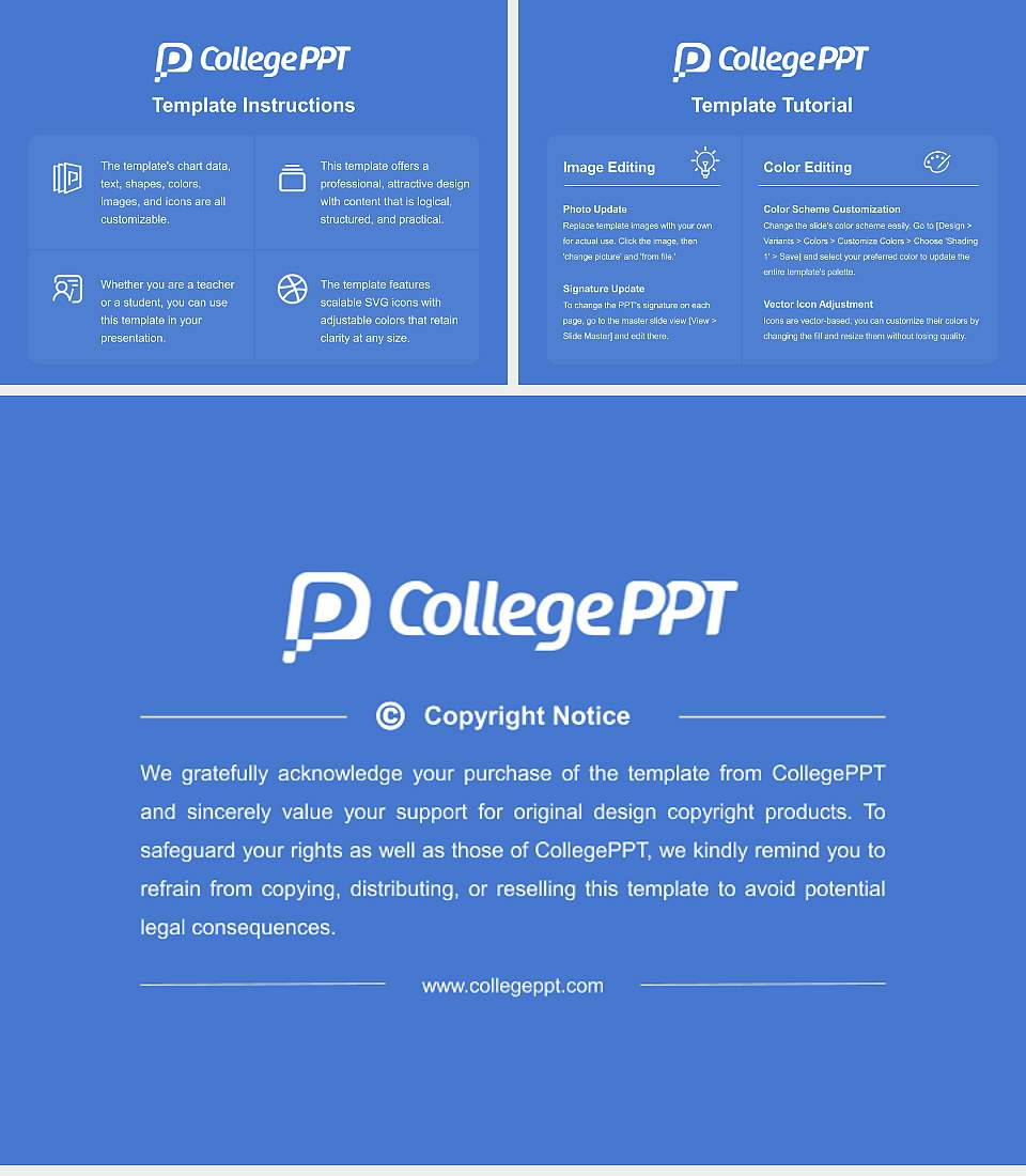 Tokyo Seitoku University Course/Courseware Creation PPT Template4:3 ratio PPT effect preview image5