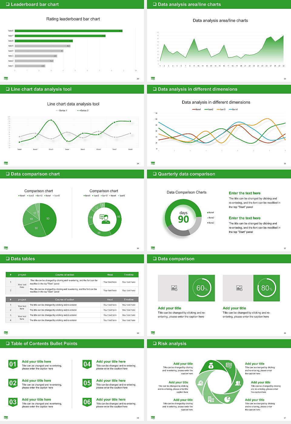Tottori University of Environmental Studies General PPT Template16:9 ratio PPT effect preview image4
