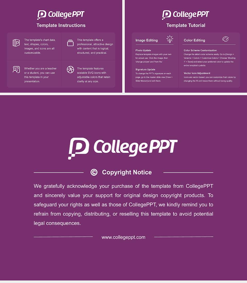 Ikueikan University Academic Presentation/Research Findings Report PPT Template4:3 ratio PPT effect preview image5