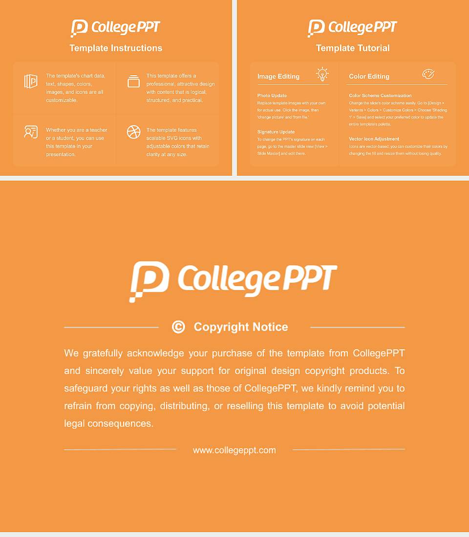 Tsurumi University Course/Courseware Creation PPT Template4:3 ratio PPT effect preview image5