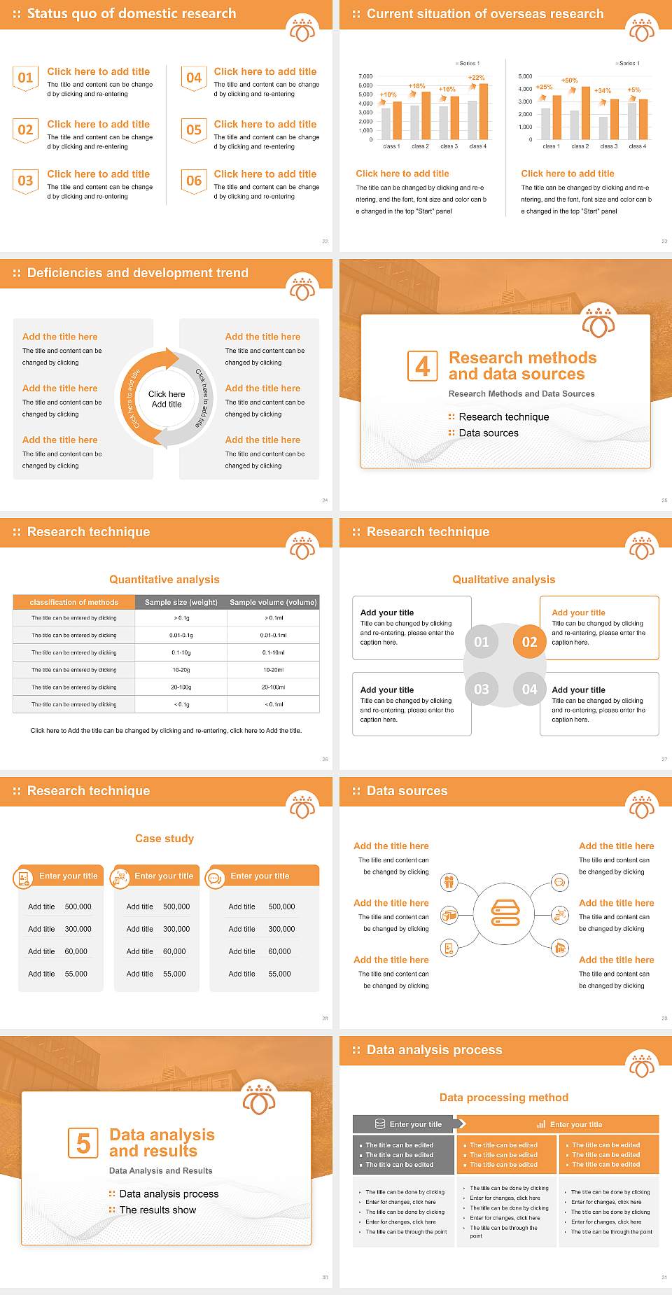 Tsurumi University Graduation Thesis Defense PPT Template4:3 ratio PPT effect preview image4