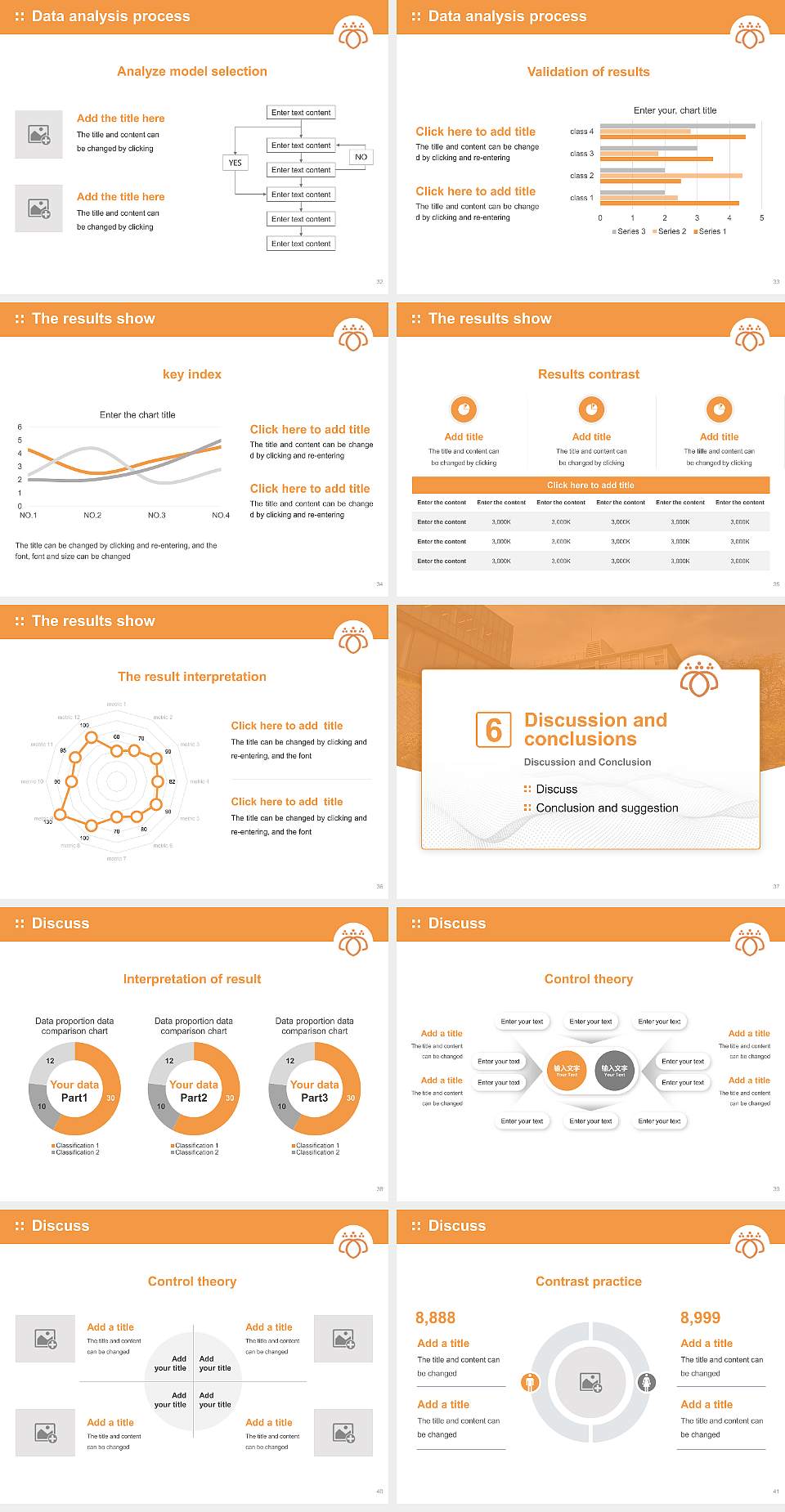 Tsurumi University Graduation Thesis Defense PPT Template4:3 ratio PPT effect preview image5