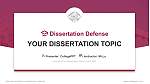 University of The Sacred Heart, Tokyo Graduation Thesis Defense PPT Template