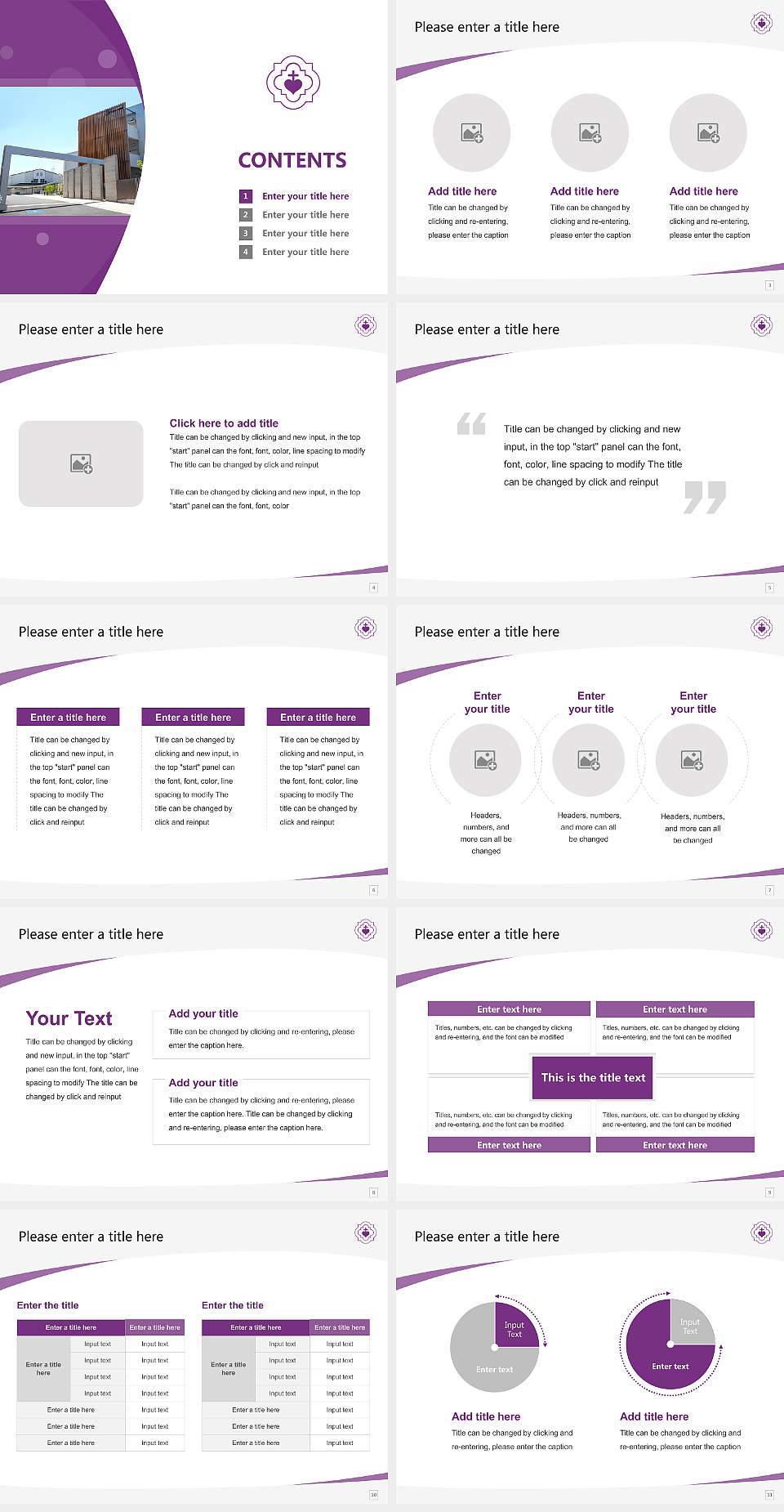 Wakayama Shin-ai University Course/Courseware Creation PPT Template4:3 ratio PPT effect preview image2