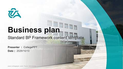 Tsuru University Competition/Entrepreneurship Contest PPT Template