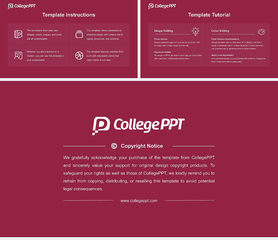 Wayo Women’s University Course/Courseware Creation PPT Template16:9 ratio PPT effect preview image5