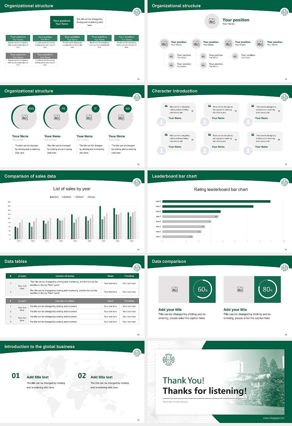 Tokyo Union Theological Seminary Academic Presentation/Research Findings Report PPT Template16:9 ratio PPT effect preview image4
