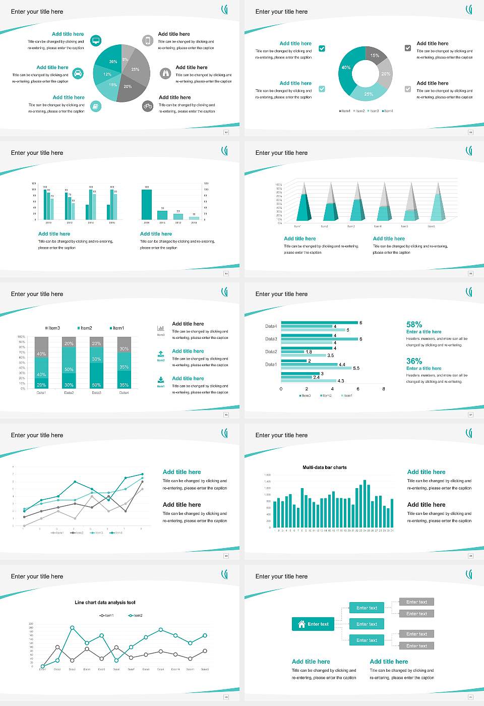 Uekusa Gakuen University Course/Courseware Creation PPT Template16:9 ratio PPT effect preview image3