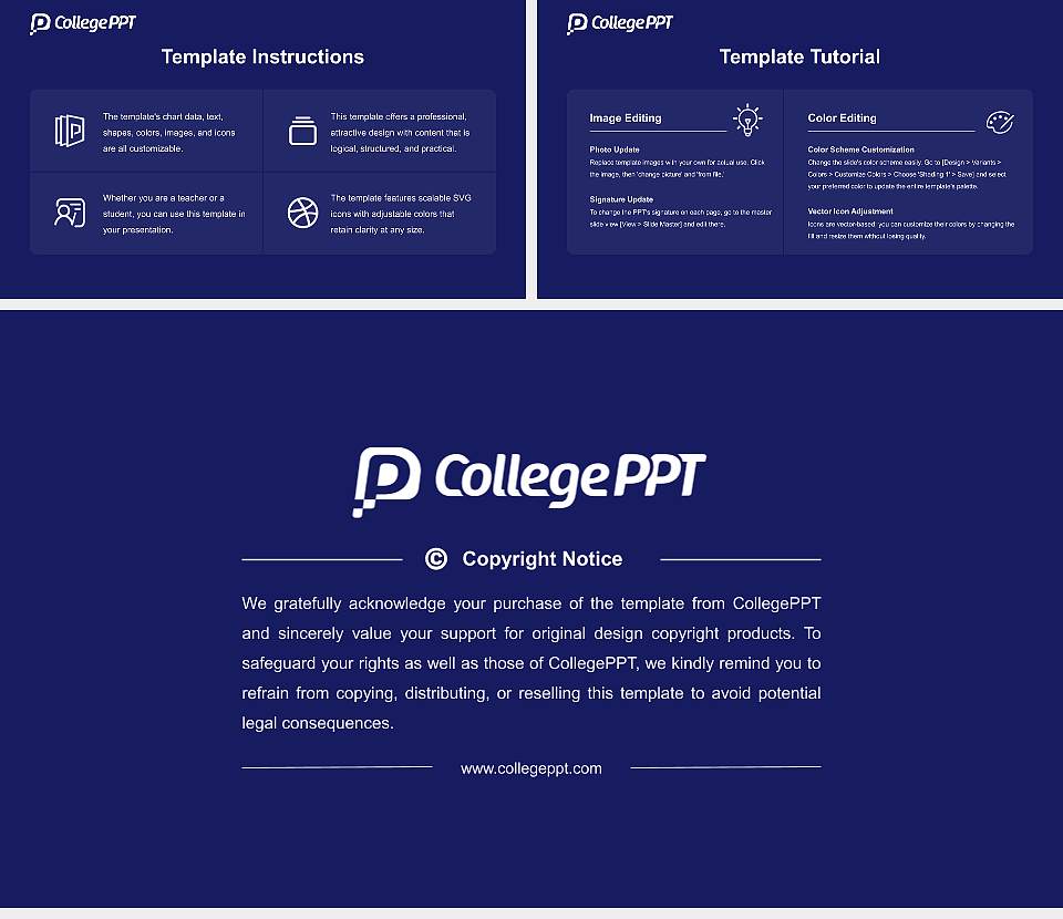 Tokyo Professional University of Health Sciences Academic Presentation/Research Findings Report PPT Template16:9 ratio PPT effect preview image5
