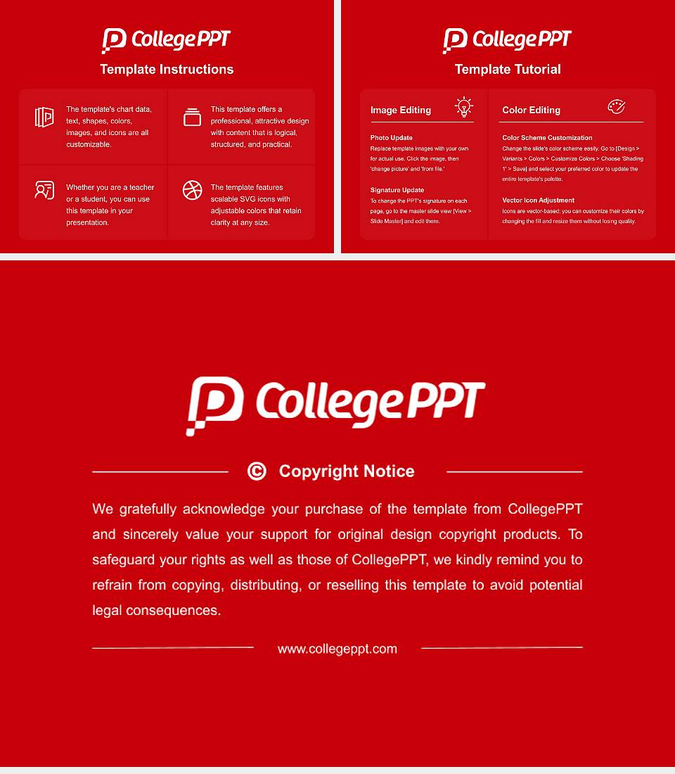 Toyohashi University of Technology Course/Courseware Creation PPT Template4:3 ratio PPT effect preview image5