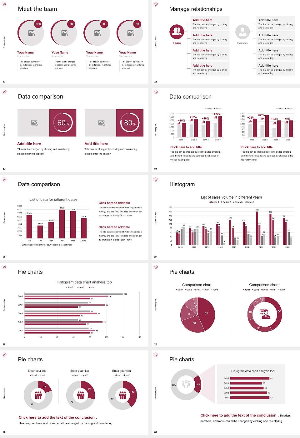 Wayo Women’s University Competition/Entrepreneurship Contest PPT Template16:9 ratio PPT effect preview image4