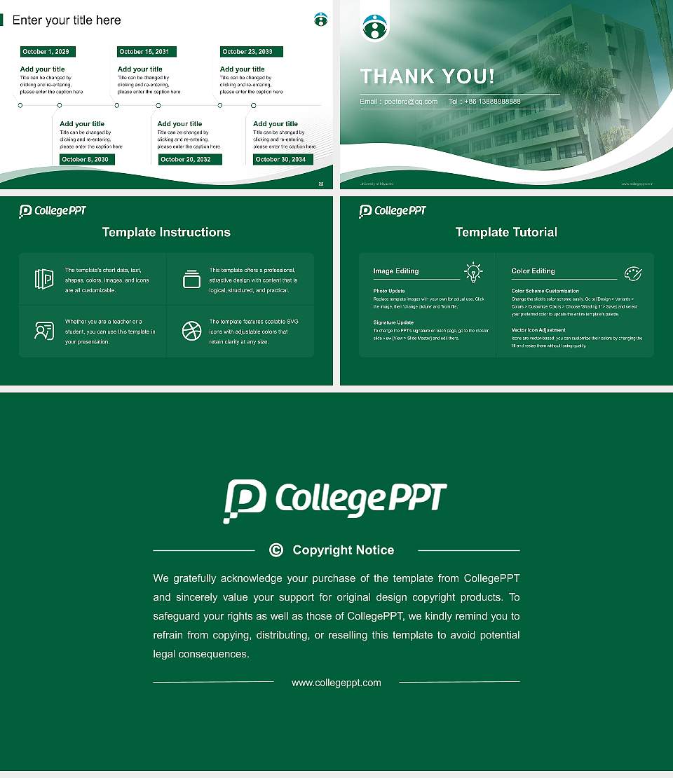 University of Miyazaki Lecture Sharing and Networking Event PPT Template16:9 ratio PPT effect preview image4