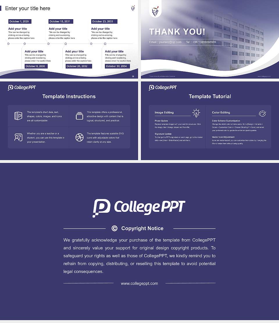 Tokyo University of Information Sciences Lecture Sharing and Networking Event PPT Template16:9 ratio PPT effect preview image4