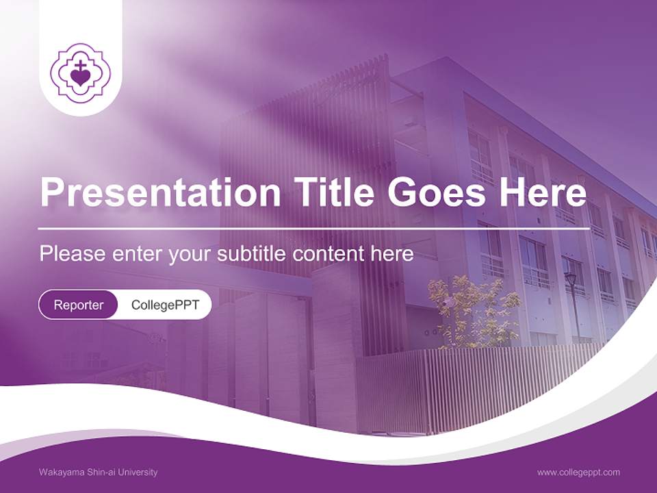 Wakayama Shin-ai University Lecture Sharing and Networking Event PPT Template4:3 ratio PPT effect preview image4