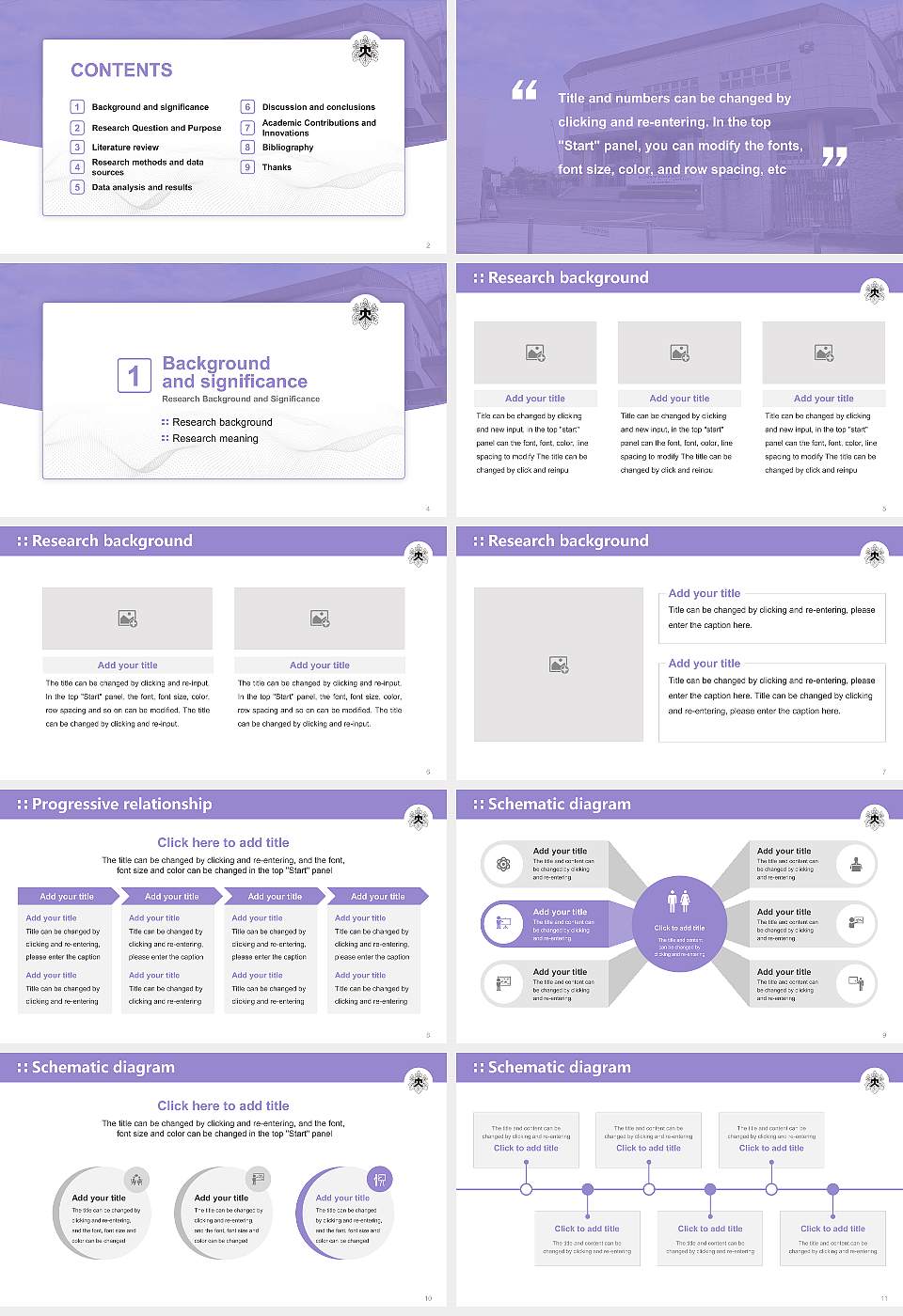 Tokyo Women’s College of Physical Education Graduation Thesis Defense PPT Template16:9 ratio PPT effect preview image2