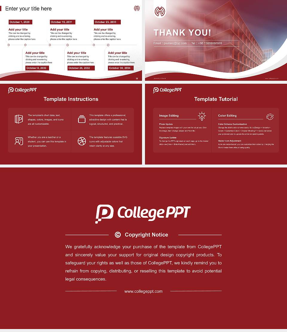 University of Kochi Lecture Sharing and Networking Event PPT Template16:9 ratio PPT effect preview image4